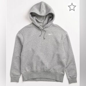 Nike Grey Fleece Hoodie Sweater Sweatshirt